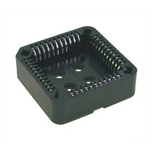 Socket Plcc 44P THRU-HOLE Black PLCC44TD-RH Dip Blk 200218