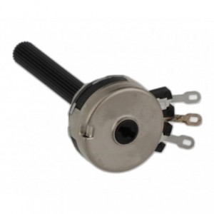 POTENTIOMETER 1 TURN OD21mm SHAFT6mm 1M SOLDER PINS T21YC-P0607-105A