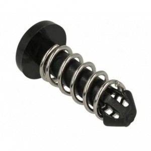 BLACK SNAP-IN PLASTIC RIVET L8.7mm HSR-6