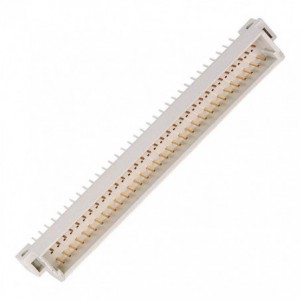 DIN PLUG 64P 2.54mm AC STR PCB - DEBULK DIN1-332MBSSG0NCA1