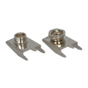 Clip Set For 9V Battery Pcb Mnt 2/PCS Snap On