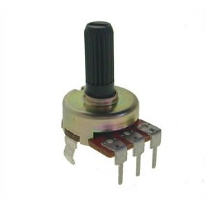 Potentiometer S/T Linear P/M 17MM 200K Pcb F-162KP-B200K-Y25-H