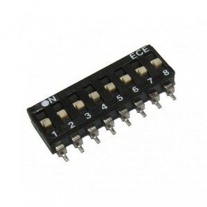 Smd Dip Switch Spst 8WAY 10-PIN Only ETS108E