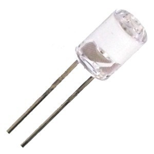 LED 5mm CL-RD FLT 12mcd BL-CD331A