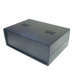 ABS ENCLOSURE BLACK 205x147x 78 WITH SCREWS BX-1990
