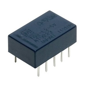 Relay Latching Dpdt 2A 5VDC Rect 10PCB TQ2-L-5V