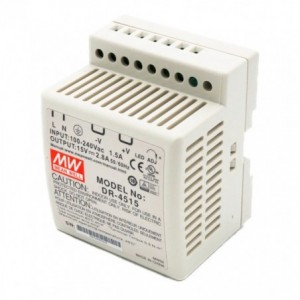 Power Supply D/R IN220 OUT15V 2A8 45W DR-4515