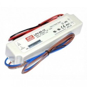 Power Supply Encl. LED Driver IN220 OUT48V 1.25A LPV-60-48