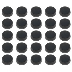 BUMPER ADHESIVE RUBBER FEET STICK-ON ROUND 9.5x4.2mm - 1.6K/BAG RF-003