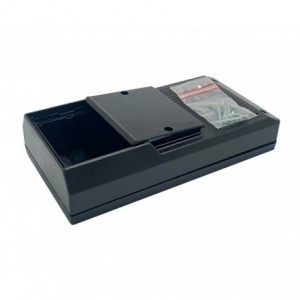 DESKTOP PLASTIC ENCLOSURE ABS BLACK 195x101x44 A 90 74 109