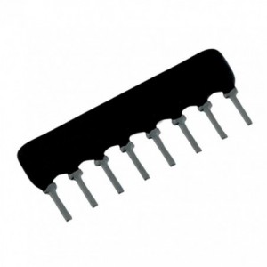 Resistors Network Sil 08-PIN 7-RES 33E HRA-A08-330-J