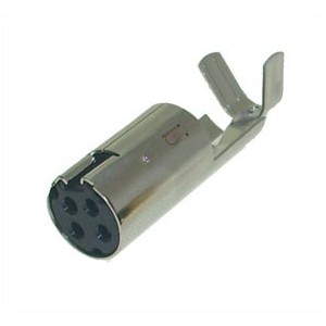 Socket Rnd 4W Power IN-LINE NO-COVER 81200F24