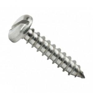 SCREW SELF TAPPER 8x9.5mm FLAT SLOT PAN HEAD PSSTS8x9.5