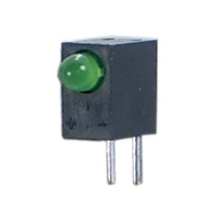 LED HOLDER 3mm R/A GRN VB1LUG32D-1