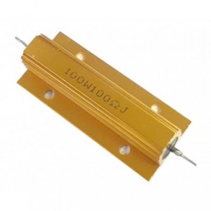 Resistor 100W Aluminum W/W In 50W Case 0E27 100W-0R27-J