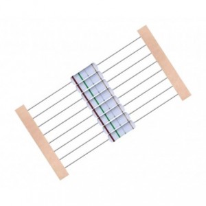 Resistor 2W Round M/O 5% 1W Body 2K2 - 1K/BOX MOF200S-2K2-J-T/B