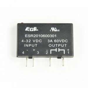Solid State Relay DC-DC I4-32V O60VDC 3A ESR2010600301