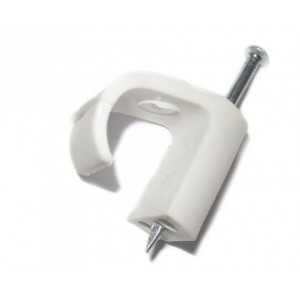 CIRCLE NAIL IN SADDLE 5mm WHITE - DEBULK CC-R5-WHITE