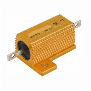 RESISTOR 25W ALUMINUM W/W 5% 0E27 28x29x15mm 25W-0E27-J