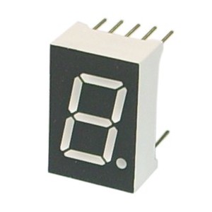 7-SEGMENT LED DISPLAY CC GRN 3mcd 12.7mm BS-C502RD