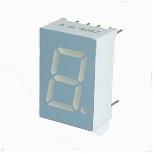 7-SEGMENT LED DISPLAY CC RED 29mcd 12.7m DMR12C