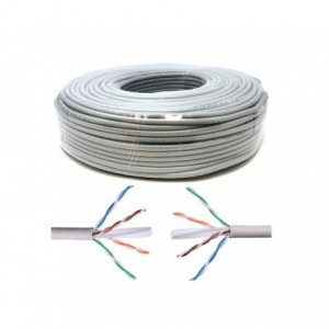 CAT6E Utp Ethernet Cable Cca 8C Solid Grey - Debulk H726UTPS-GY