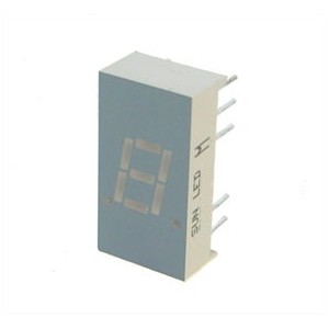 LED DISPLAY 7-SEG CC RED 1mcd 7.6mm DHR07C
