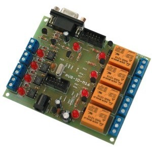 Dev / Plc Board W/ATMEGA AVR-IO-M16 *d*