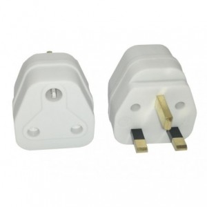 Adap M/PLUG BRITISH-SA Socket G065