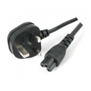 LEAD BT PLUG TO CLOVER SOCKET 1.5m BLACK 3PUK–CLOVER 0.75x3-1.5m