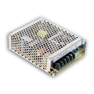 Power Supply Encl. I220VAC O5VDC 12A 60W RS-75-5
