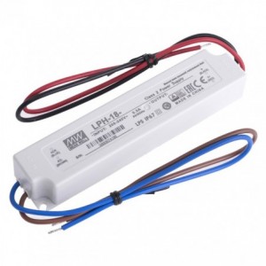 Power Supply Enc LED Cv I220V O36V 0.5A LPH-18-36