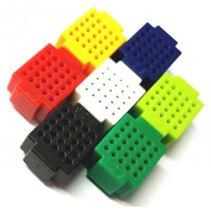 MINI BREADBOARDS 20x15x12mm - 7pc set ZY-25
