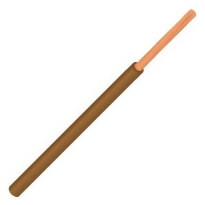 WIRE M/S CSA0.2 O1.6 BROWN - 100m/ROLL GNFC0.2F01BCEEGC1