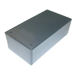 PLASTIC ENCLOSURE 130x70x40mm BLACK BX-1910