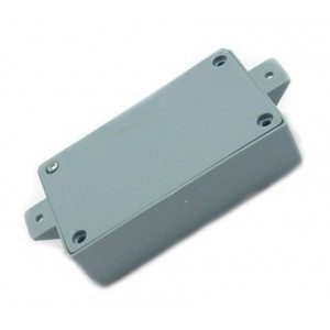 ABS ENCLOSURE GREY 98x58x26 MOUNTING TAGS AP-888 GREY