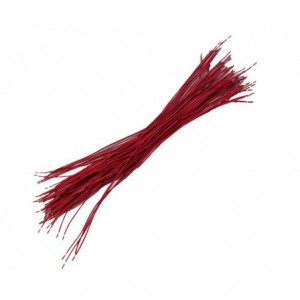 WIRE M/S CSA0.34 1.6mm RED - 250mm UL1007-STR-AWG22-RD