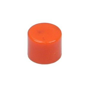 PLASTRIC CAP FOR 7.87mm PUSH BUTTON ORANGE 8018-4