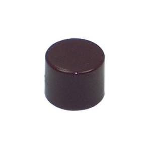 CAP FOR 7.87mm PUSH BUTTON BROWN 8018-8
