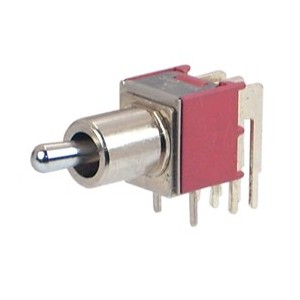MINI Toggle Switch Dpdt R/A ON-ON Pcb T201MD9AQE
