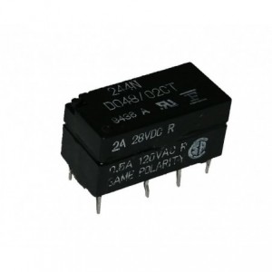 Relay Pcb Mount Dpdt 2A 28VDC Rect 8-PIN 244ND048/02CT-2
