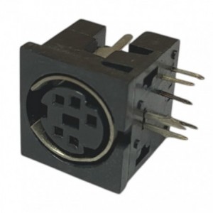 5P Mini-DIN R/A Socket 05FPRM1