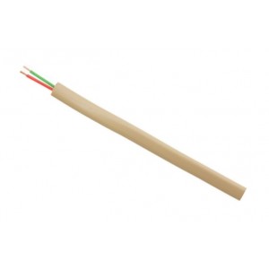 2C Flat Modular Cable Ivory - Debulk AWG26-2