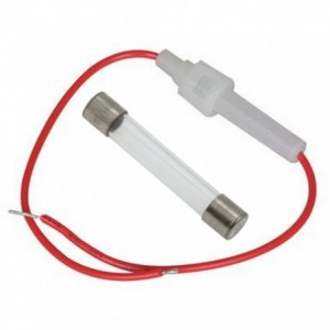 INLINE FUSE HOLDER FOR 6x30mm FUSE + 3A S/B FUSE ZA5310