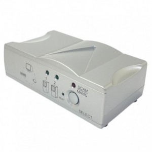 2 PORT AUTO KVM SWITCH 200MHz 140x80x41mm KVM2WC