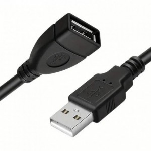 USB2.0 PLUG TO USB2.0 SOCKET ADAPTER CABLE 1.8m USB1M8AF