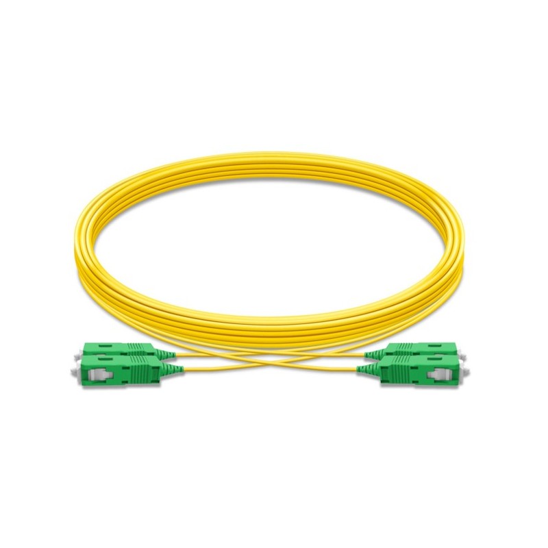 2M SC/APC-SC/APC SM 9/125 LSZH 2.8mm DUPLEX PATCHCORD PCSCAPC2 - GeeWiz