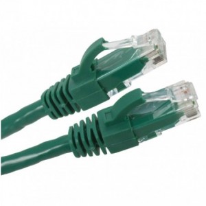 CAT6 UTP NETWORK LEAD RJ45-RJ45 GREEN - 1m PC6UMB1GNP