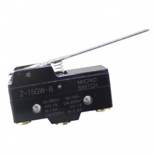 MICRO LIMIT SWITCH SPDT LEVER63mm SCR 250V 15A Z-15GW-B