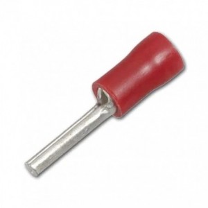 TERMINAL PRE-INSULATED VINYL PIN RED P2mm PL18mm PTV1.25-18